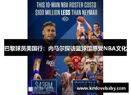 巴黎球员美国行：内马尔探访篮球馆感受NBA文化